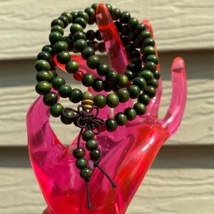 Versatile Bracelet Necklace Wood Beads 5/$25